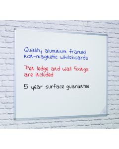 Non-Magnetic Writing Boards- H1200xW1500mm