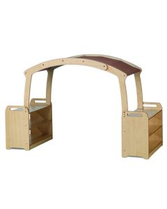 Tall Den Cave Set Taupe roof