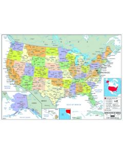 USA Political Map