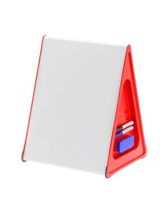 A3 Wedge Whiteboard Portrait Red