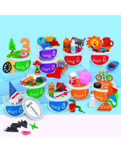 Vowel Teaching Tubs Pack of 10