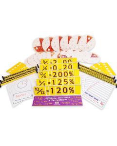 Fraction Decimal Percentage Pie Equivalent Pack