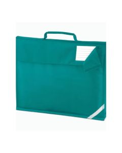 Junior Book Bag  Emerald  Plain