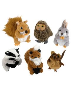 Woodland Animals Finger Puppets Pack of 6
