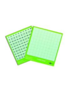 Hundred Drywipe Square Child Green Pack of 30