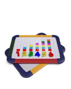 A4 Show-me Magnetic Framed Boards  Gridded/Plain Pack of 10