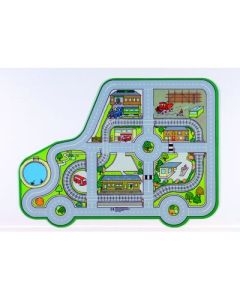Car Roadway Playmat Size: 1000 x 750mm