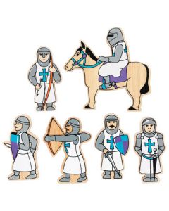 Knight Characters Blue Set 1