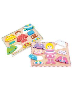 Dressing Girl & Boy Puzzle