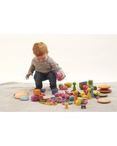 Rainbow Wooden Super Set