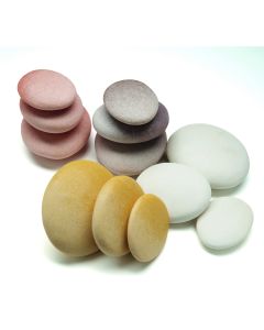 Natural Sorting Stones Pack of 12