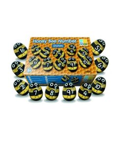 Honey Bee Number Stones