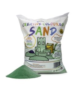 Coloured Sand 15kg Green