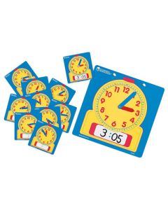 Write On/Wipe Off Clock Faces Classroom Pack 25