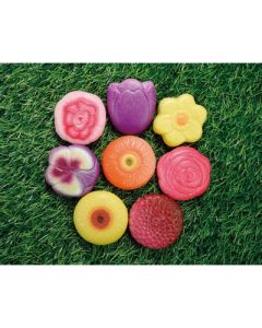 Sensory Play Stones Flowers Pack of 8