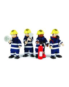Firefighters Play Set Pack of 4