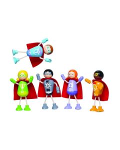 Superhero Figures Pack of 5