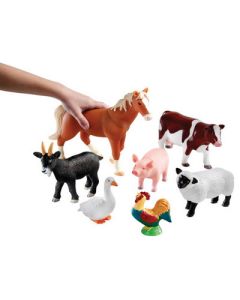 Jumbo Farm Animals Pack of 7