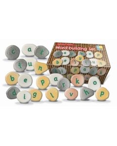 Word Building Alphabet Pebbles Set of 50