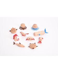 Wooden Sea Creatures
