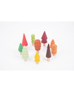 Seasonal Woodland Trees Pack of 10