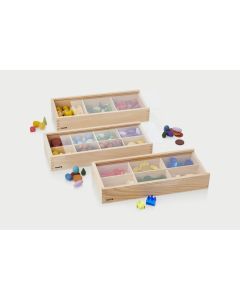 Wooden Discovery Boxes Set of 3