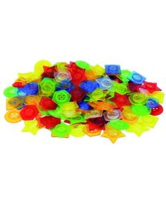 Stackable Translucent Buttons Pack of 144