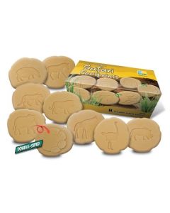 Let's Investigate Safari Footprints Pack of 8