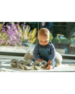Silver Mystery Sensory Balls Pack of 6