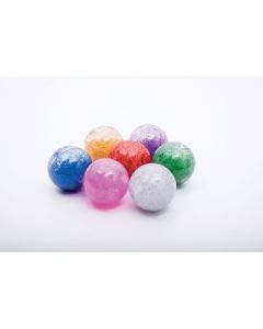 Sensory Rainbow Glitter Balls Pack of 7