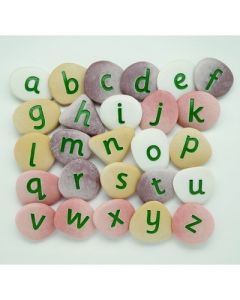 Jumbo Pebbles Lowercase Alphabet Pack of 26