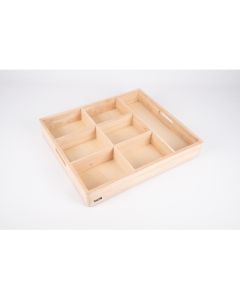 Wooden Sorting Tray - 7 Way