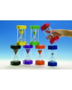 5 Minutes Large Sand Timer Blue