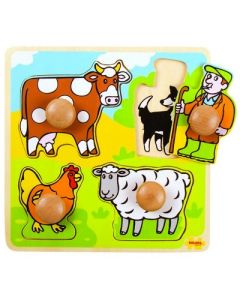 My First Peg Puzzle Farm