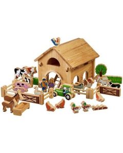 Farm With Natural Barn