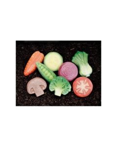 Sensory Play Stones Vegetables Pack of 8