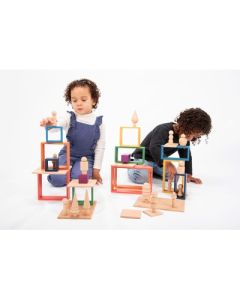 Rainbow Architect Shapes Set of 28