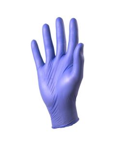 Nitrile Gloves Accelerator Free Medium Pack of 100