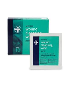 Alcohol Free Wound Cleansing Wipes Pack of 10