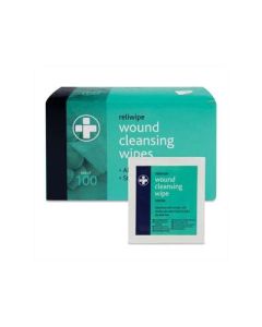 Alcohol Free Wound Cleansing Wipes Pack of 100