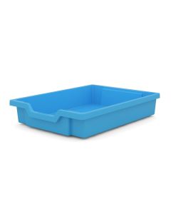 Gratnells Shallow Tray Cyan Blue