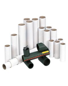 White Cardboard Tubes Pack of 75