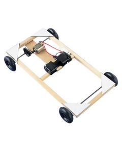 Motorised Vehicle Pulley Chassis Kit Silver