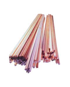 Wood Jelutong 10x10x600mm Natural Pack 100
