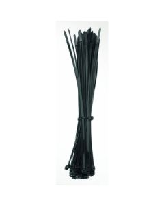 300 x 4.2mm Cable Ties Black Pack of 100