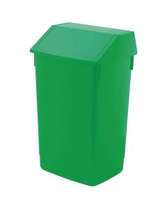 Addis Flip Top Litter Bin 60 Litres Green
