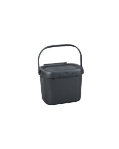 4.5 Litres Kitchen Compost Caddy Metallic Grey
