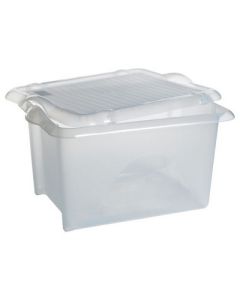 Addis Unistore Crate Clear 30 Litres