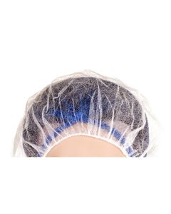 Cater Safe Boufant Caps White Pack of 100