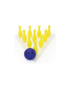 Soft Moulded Foam Bowling Set with Mat
